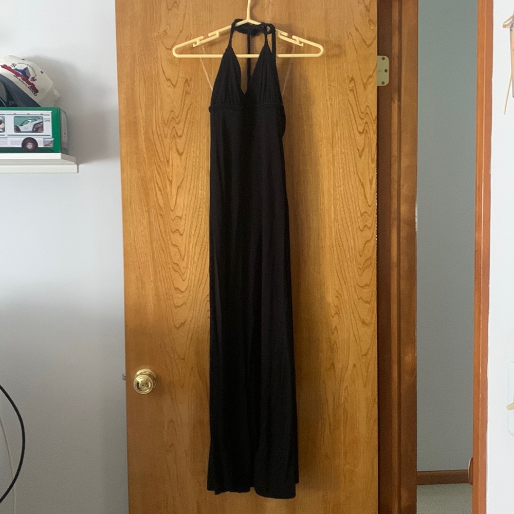 Jack BB Dakota braided halter maxi dress